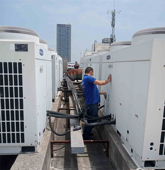 弋阳中央空调制热和不制冷系统维修方法